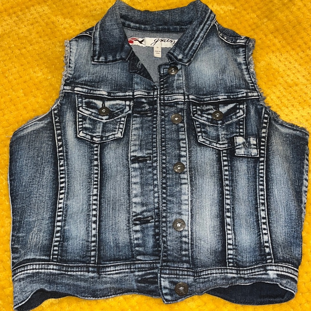 Denim vest